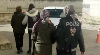 Samsun'da evden hırsızlık suçundan aranan 2 kadın yakalandı