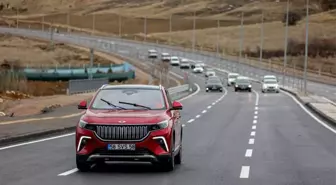 Sivas'ta Alibaba-Kılavuz Bağlantı Yolu Trafikte