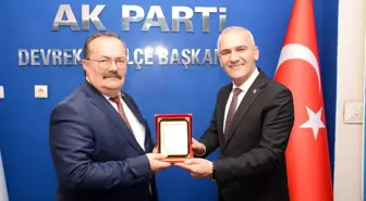 AK Parti Devrekani İlçe Başkanı görevini devretti