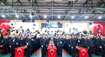 Mersin'de 446 polis adayı mezun oldu