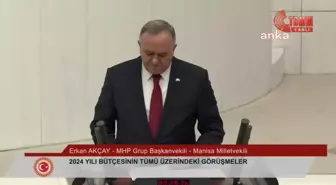TBMM'de Bütçe Görüşmeleri… Erkan Akçay: 'Dar Gelirli Vatandaşlarımızın Enflasyona Ezdirilmemesi İçin Kararlılığın Devam Etmesini Diliyoruz'