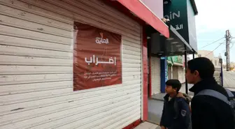 Amman'da Filistin'e Destek Greve Katılım Artıyor