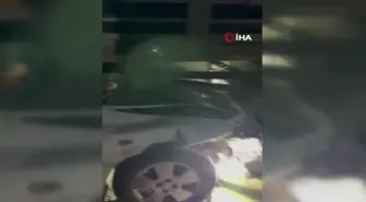 Batman'da otomobilin tırın altına girdiği kazada 2 kişi ağır yaralandı