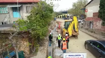 Bekilli'de içme suyu hatları yenileniyor
