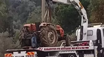 Muğla'da traktör devrildi: 1 ölü