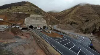 Eğribel Tüneli Çift Tüple Hizmete Açıldı