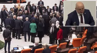 Mecliste fenalaşan SP Genel Başkan Yardımcısı Hasan Bitmez'e ilk müdahaleyi Turhan Çömez yaptı