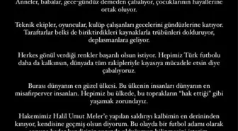 Antalyaspor Teknik Direktörü Nuri Şahin, MKE Ankaragücü Başkanı Faruk Koca'nın hakeme saldırısını kınadı