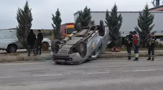 Çankırı'da trafik kazası: 2 kişi hafif yaralandı