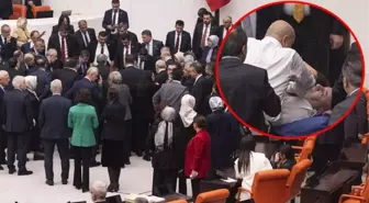 SP Milletvekili Bitmez yere yığılırken AK Parti sıralarından 'Allah'ın gazabı böyle olur' sesleri yükseldi