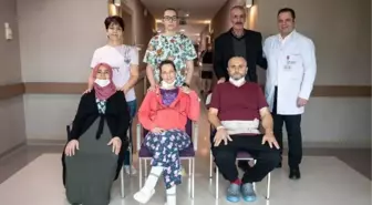 Uluslararası çapraz nakille üç aile sağlığına kavuştu