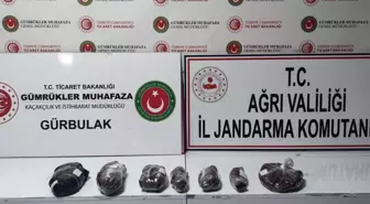 Ağrı'da İran uyruklu bir şahsın aracında 1.250.504,55 TL değerinde gümrük kaçağı safran ele geçirildi