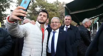 Başkan Büyükkılıç, Hunat'ta esnaf ziyareti gerçekleştirdi