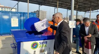 Çanakkale Belediyesi Sıfır Atık Getirme Merkezi Hizmete Açıldı