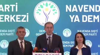 CHP Genel Başkanı Özgür Özel, DEM Partisi Eş Genel Başkanlarını ziyaret etti