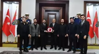 Genç Sağlık Sendikası Emniyet Genel Müdürü'nü ziyaret etti