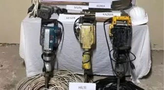 Samsun'da Kaçak Define Kazısı Yapan 10 Kişi Suçüstü Yakalandı