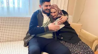 Kartepe'de 85 yaşındaki Maksude Kızılkaya, Alo Evlat Sağlık Kulübü ekiplerinin ziyaretiyle büyük mutluluk yaşadı