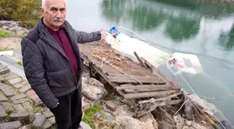 Kazdağları'nda tekneler parçalandı, sahipleri barınak istiyor