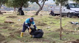 Toroslar'da Mesire Alanlarında Temizlik Çalışması