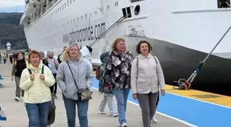 Rusya'dan Amasra'ya Kruvaziyer Turist Akını