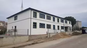 Çanakkale Biga'da TOBB Anaokulu inşaatının yüzde 80'i tamamlandı