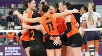 Eczacıbaşı Dynavit, FIVB Kadınlar Dünya Kulüpler Şampiyonası'nda Gerdau Minas'ı 3-0 mağlup etti