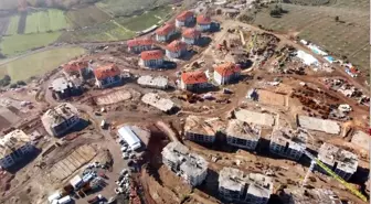 Hasanbeyli'de depremzedelere 512 konut yapılıyor