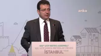 İmamoğlu, 100'üncü Dünya Metrolar Zirvesi'nde Konuştu: 'Raylı Sistem Ağımız 2050 Yılında 740 Kilometreye Çıkacak.