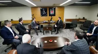 İmamoğlu'ndan Beşiktaş Kulübü'ne ziyaret