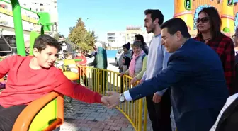 Kepez Belediyesi Özel Çocukları Lunapark'ta Ağırladı