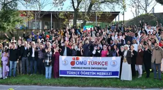 OMÜ TÜRKÇE'de 10 yılda 4 bin yabancı öğrenci Türkçe öğrendi