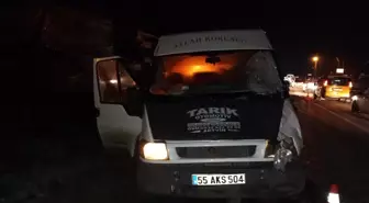 Samsun'da minibüs kazası: 1 ölü