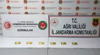 Ağrı'da 6 Kilo Külçe Altın Ele Geçirildi