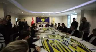 AK Parti Milletvekilleri MKE Ankaragücü'nü ziyaret etti