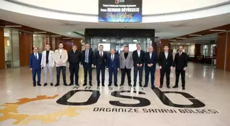 Kayseri Büyükşehir Belediye Başkanı Kayseri Organize Sanayi Bölgesi'ni Ziyaret Etti