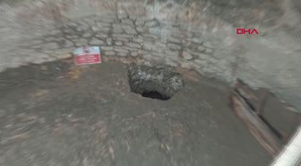 İskilip Kalesi'nde Tarihi Su Sarnıcı ve Dehliz Bulundu