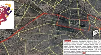 Gazi Yarı Maratonu için bazı yollar trafiğe kapanıyor