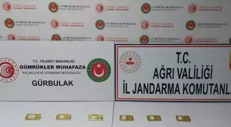 Gürbulak Gümrük Kapısı'nda 6 kilogram külçe altın ele geçirildi