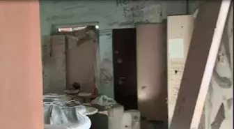 Midyat'ta çöp evde uyuşturucu operasyonu: 4 tabanca ve uyuşturucu ele geçirildi