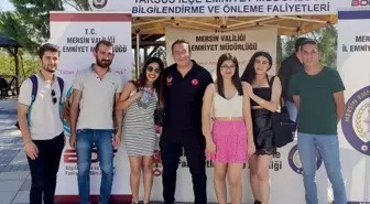 Mersin Üniversitelerinde Teröre Karşı Bilgilendirme Stantları Kuruldu