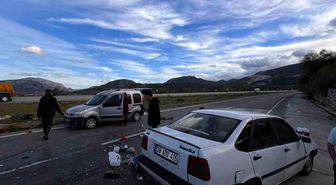 Milas'ta trafik kazası: 1 yaralı