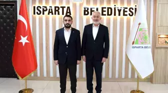 TÜGVA Genel Başkanı İbrahim Beşinci, Belediye Başkanı Şükrü Başdeğirmen'i ziyaret etti