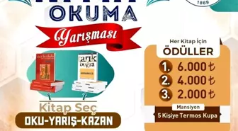 Kayseri Büyükşehir Belediyesi 3. KAYMEK Kitap Okuma Yarışması Başlıyor