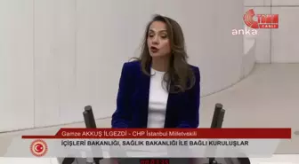 Gamze Akkuş İlgezdi: 'Sağlık Bütçesi Yüzde 57 Artarken, Şehir Hastanelerine Ayrılan Pay Yüzde 78 Arttı.