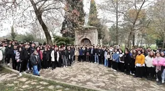 Gençler Fatih'in son seferine çıktığı Hünkar Çayırı'nı gezdi