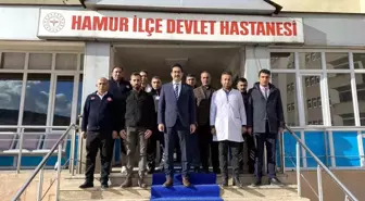 Ağrı'nın Hamur ilçesinde Kaymakam Ali Yıldırım'dan denetim ziyareti