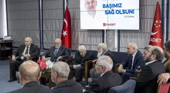 Saadet Partisi Kocaeli Milletvekili Hasan Bitmez'in vefatı sonrası taziye kabul edildi