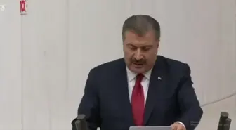 TBMM'de Bakan Koca ile Meclis Başkanvekili Bozdağ arasında güldüren diyalog