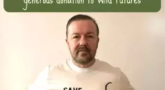 Ricky Gervais, Hayvan Refahı İçin 1.9 Milyon Pound Bağışladı